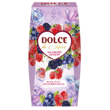 Чай "DOLCE" 90г чорн. з шмат."Wildberry Dessert" _14 шт/ящ